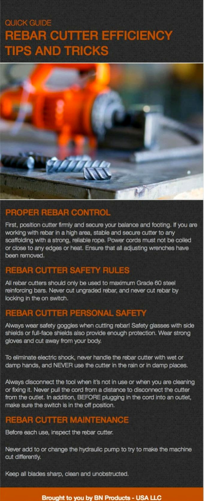 How To Cut Rebar With Different Tools